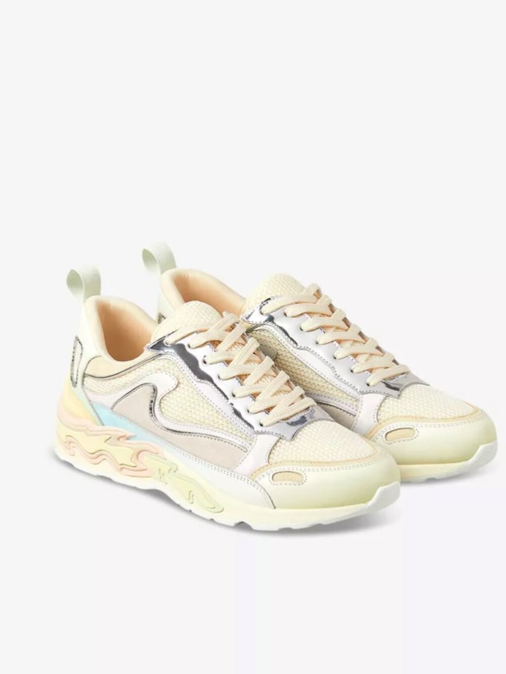Sandro Frame Sneakers in Rose Clair, Size US 6/ EU36